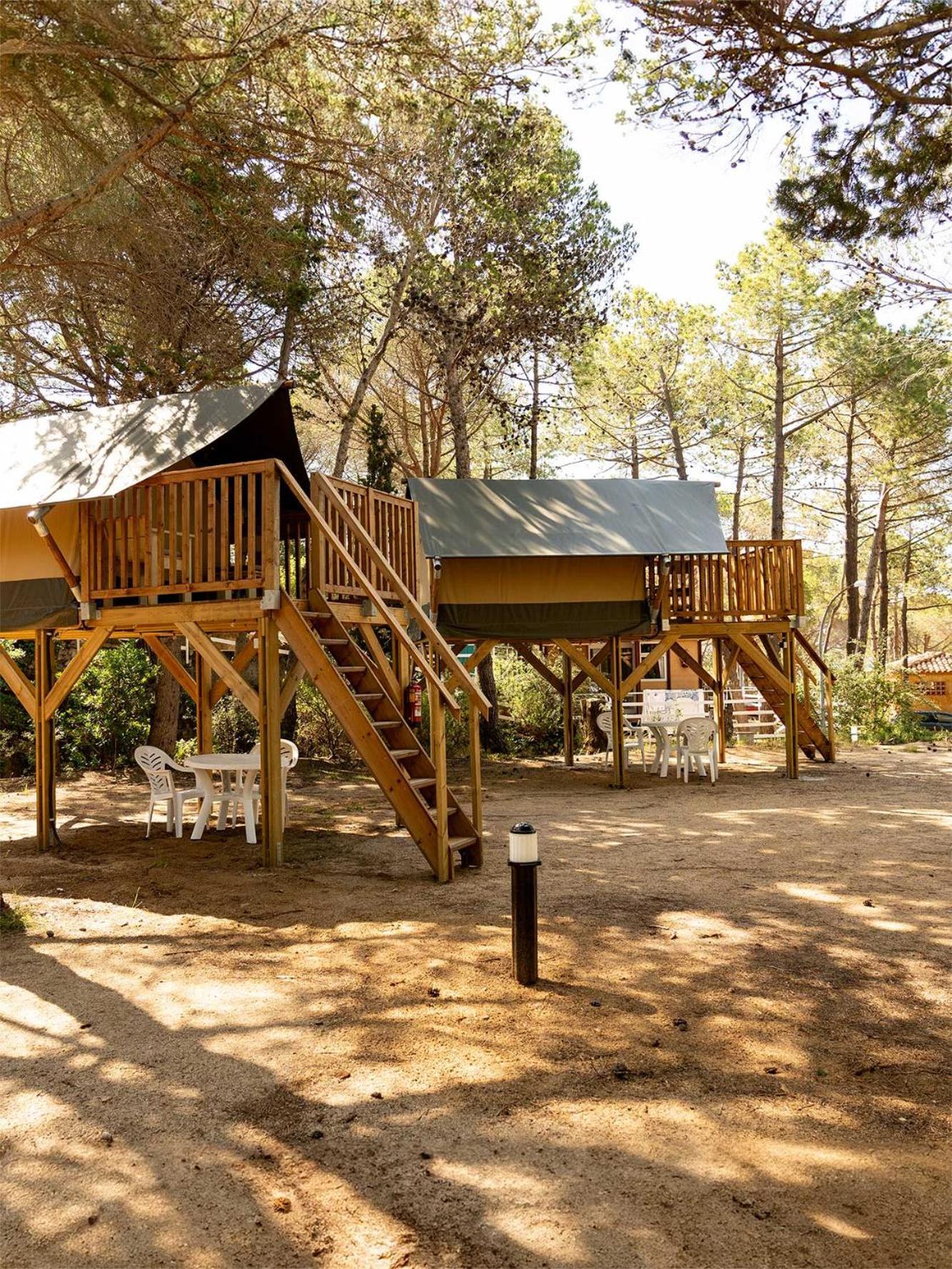 Camping Santa Elena Lloret de Mar Dış mekan fotoğraf